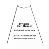 Invisible Skirt Photography Hanger